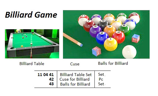 BALLS FOR BILLIARD