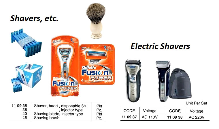 SHAVER ELECTRIC AC110V