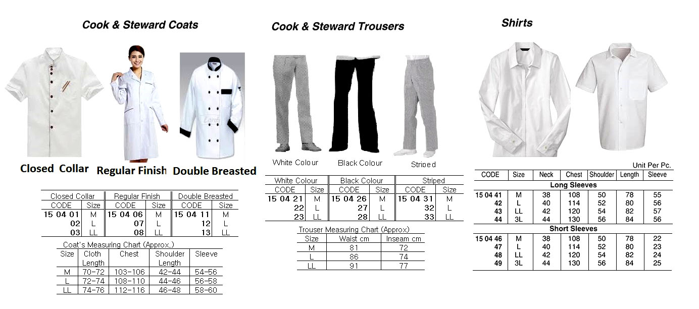 TROUSERS COTTON WHITE, SANFORIZED L