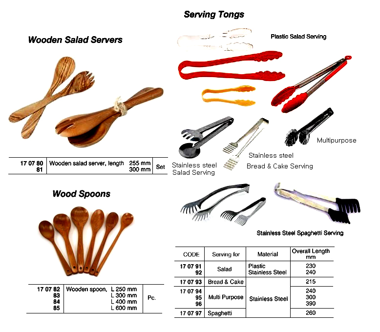 BREAD & CAKE TONGS STAINLESS, STEEL 215MM
