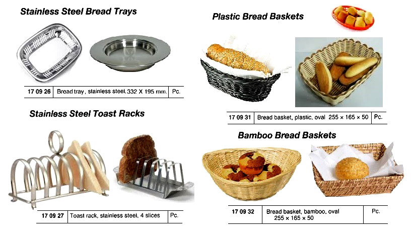BREAD BASKET OBLONG PLASTIC, 295X200MM