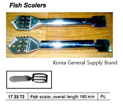FISH SCALER 190MM OVERALL
