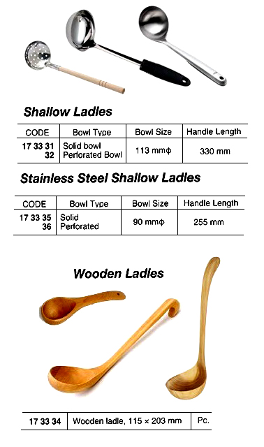 WOODEN LADLE 115X203MM
