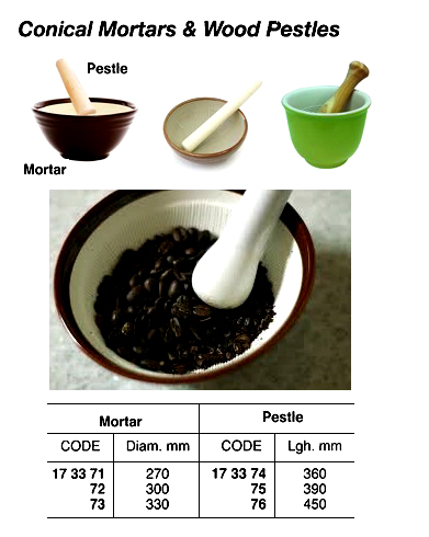 MORTAR CONICAL 270MM DIAM
