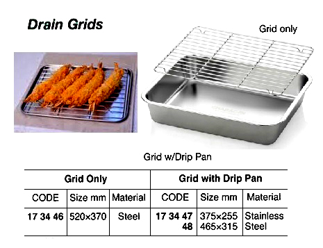 DRAIN GRID GALV 520X370MM