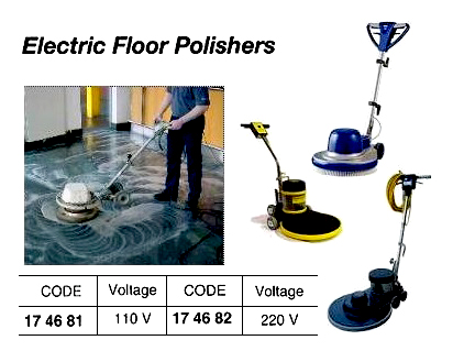 FLOOR POLISHER 110V