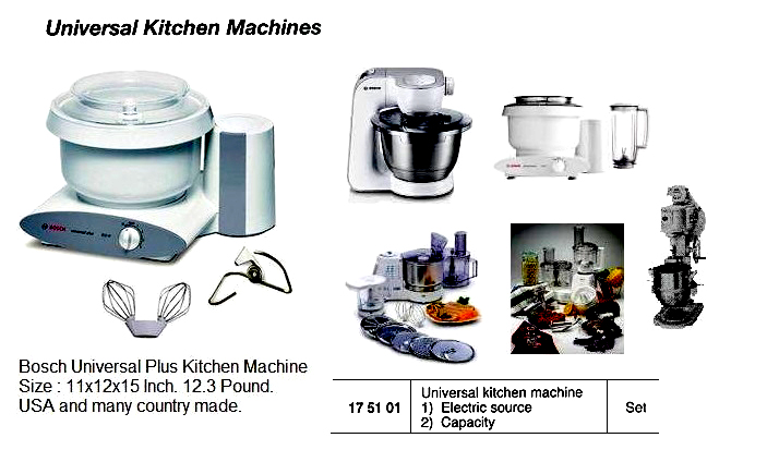UNIVERSAL KITCHEN MACHINE