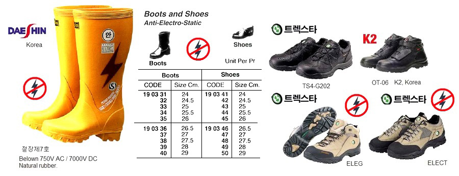 SHOES WORKING, ANTI-ELECTRO-STATIC 28CM