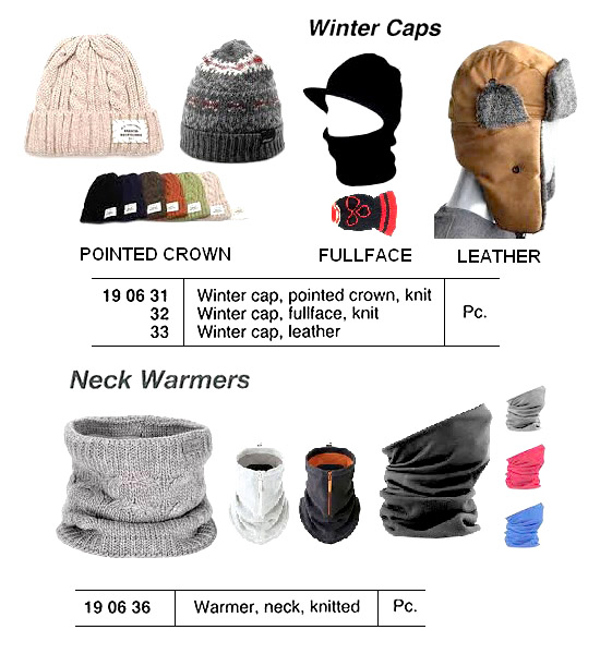 CAP WINTER KNIT FULLFACE