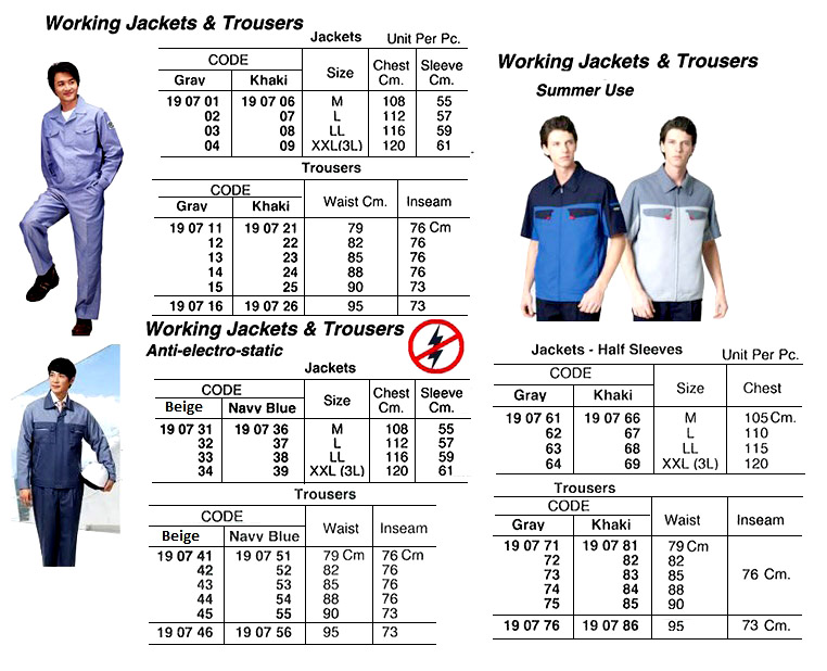 JACKET WORKING HALF-SLEEVES, SUMMER COTTON GRAY L