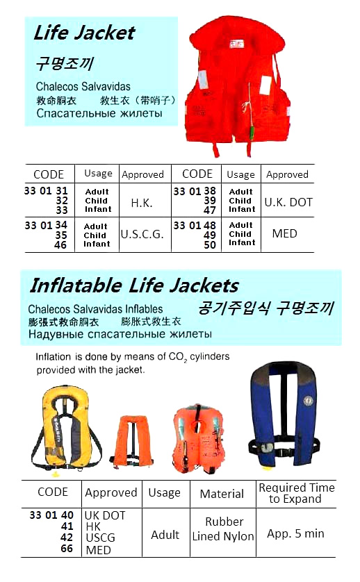 LIFE JACKET WITH WHISTLE, FOR ADULT HK APPROVED