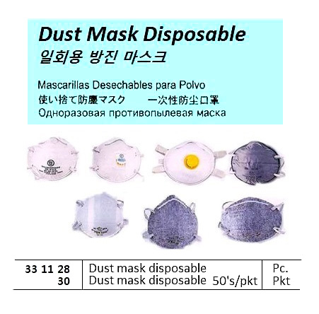 DUST MASK DISPOSABLE