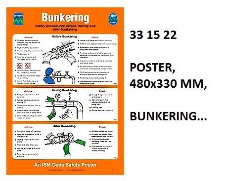 POSTER BUNKERING, #1022W 475X330MM