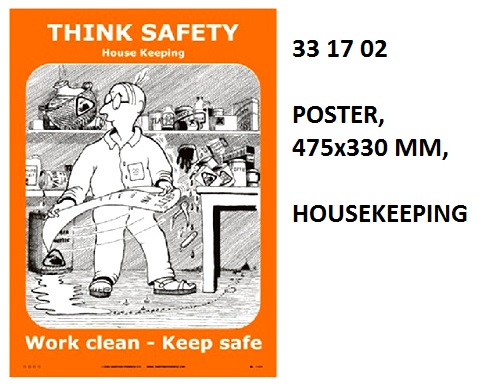POSTER HOUSEKEEPING, #1102W 475X330MM
