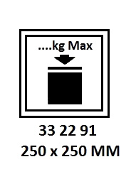 MARK IBC`S CAPABLE OF BEING, STACKED #2291LL 250X250MM