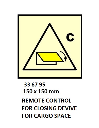 FIRE CONTROL SYMBOL ISO 17631, RMT CONT`L F/CL DEVICE F/CA SP