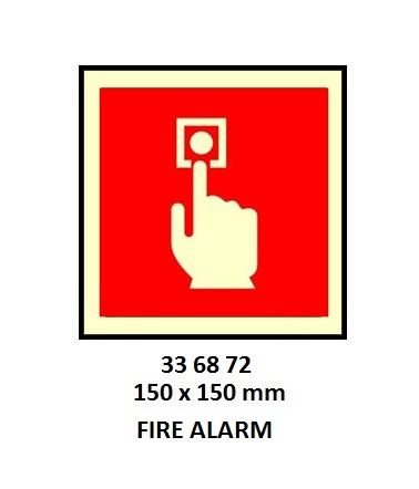 FIRE CONTROL SYMBOL ISO 17631, MANUALLY OPERATED CALL POINT