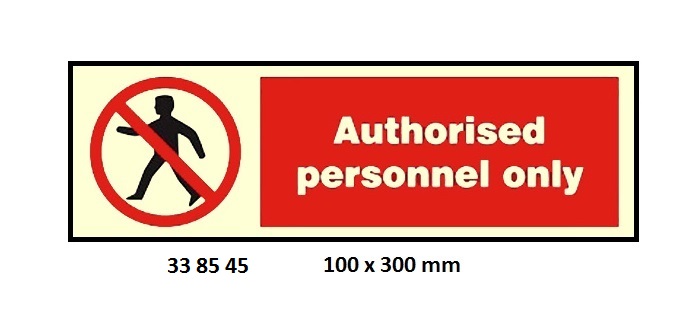 SIGN WHITE VINYL SELF ADHESIVE, #8545 100X300MM