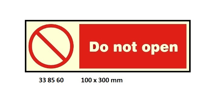 SIGN WHITE VINYL SELF ADHESIVE, #8560 100X300MM