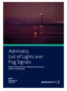 B.A.LIST OF LIGHT & FOG SIGNAL, VOL.A NP-74