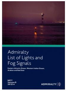 US LIST OF LIGHT&FOG SIGNAL, #LL110