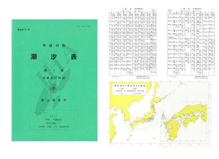 TIDE TABLE JAPANESE VOL.1, NO.781
