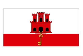 FLAG REGIONAL 2`X 3` BUNTING, GIBRALTAR