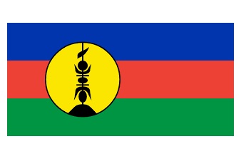 FLAG REGIONAL 2`X 3` BUNTING, NEW CALEDONIA