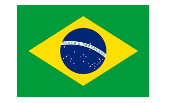 FLAG NATIONAL 2`X 3` BUNTING, BRAZIL