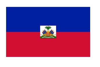 FLAG NATIONAL 2`X 3` BUNTING, HAITI