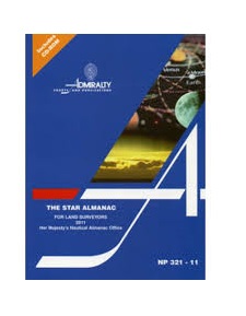 NP321 THE STAR ALMANAC FOR, LAND SURVEYORS