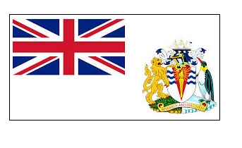 FLAG REGIONAL 3`X 4` BUNTING, BRITISH ANTARCTIC TERRITORY