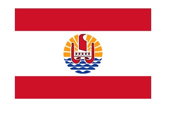 FLAG REGIONAL 3`X 4` BUNTING, FRENCH POLYNESIA