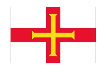 FLAG REGIONAL 3`X 4` BUNTING, GUERNSEY