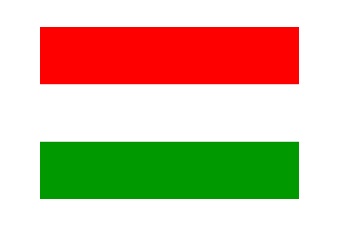 FLAG NATIONAL 3`X 4` BUNTING, HUNGARY