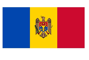 FLAG NATIONAL 3`X 4` BUNTING, MOLDOVA