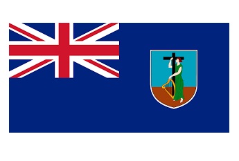 FLAG REGIONAL 3`X 4` BUNTING, MONTSERRAT
