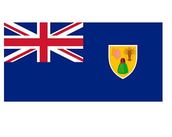 FLAG REGIONAL 3`X 4` BUNTING, TURKS & CAICOS ISLANDS
