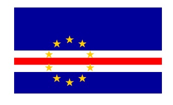 FLAG REGIONAL 4`X 6` BUNTING, CAPE VERDE