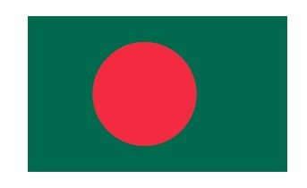 FLAG NATIONAL 6`X 8` BUNTING, BANGLADESH