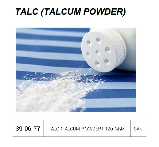 TALC (TALCUM POWDER) 120GRM