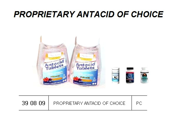 PROPRIETARY ANTACID OF CHOICE, FOR U.K. SHIPS