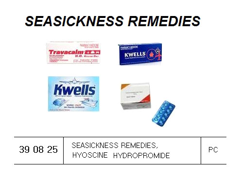 HYOSCINE HYDROBROMIDE, FOR U.K. SHIPS