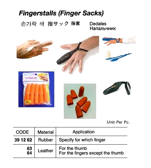 FINGER STALL RUBBER