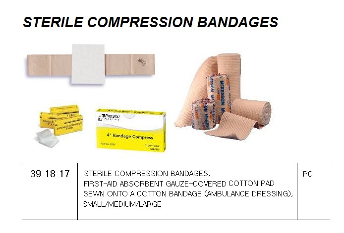 ABSORBENT GAUZE FIRST-AID, COVERES COTTON PAD SMALL