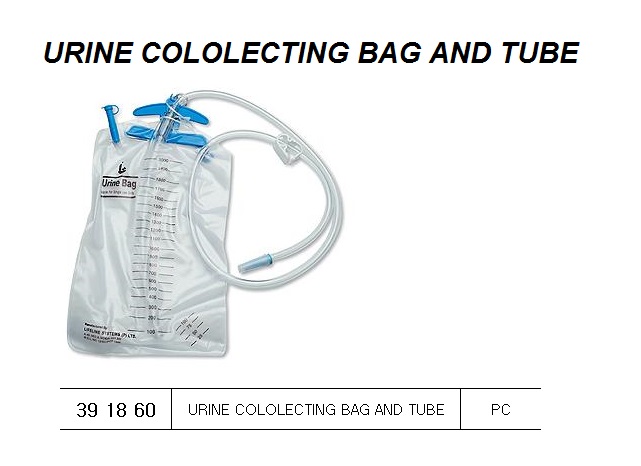 BAG AND TUBE URINE COLLECTING