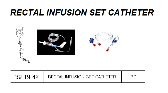 RECTAL INFUSION SET CATHETER