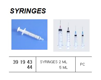SYRINGE 2 ML