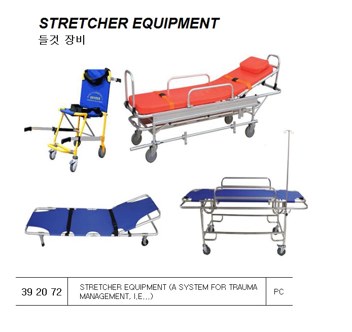 STRETCHER EQUIPMENT, FOR U.K. SHIPS