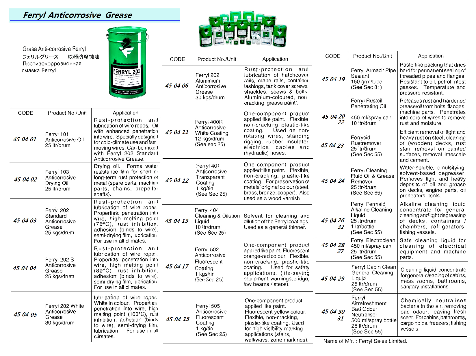 AIRREFRESHMENT BAD ODOUR, NEUTRALISER FERRYL 25LTR